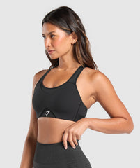 Hybrid Sports Bra Black