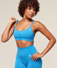 Vital Sports Bra Electric Blue Marl
