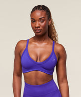 Energised Seamless Sports Bra Cobalt Purple