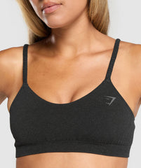 Luxe Seamless Bralette Coal Marl