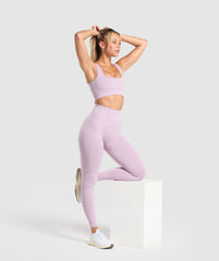 Corset Seamless Sports Bra Warm Lilac
