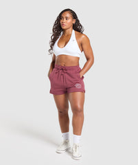 Legacy Cotton Shorts Washed Berry Pink