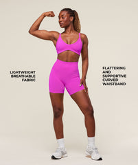 Energised Seamless Shorts Vibrant Pink