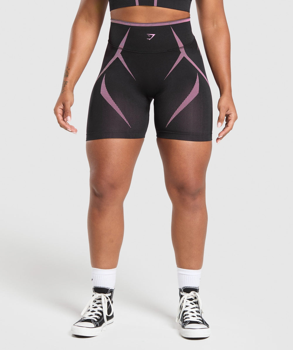 Apex Lift Seamless Shorts Darkest Purple/Sour Pink