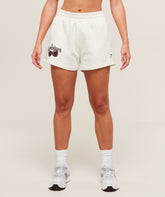 Cherry Graphic Short Soft White