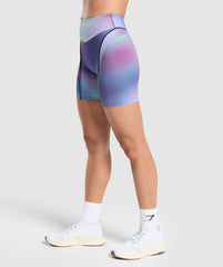 Contour Shorts Mystic Lilac/Black