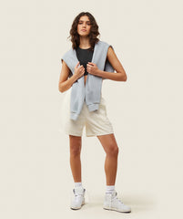 everywear Basketball Shorts Soft White