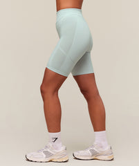 everywear Warp Knit Cycling Short Frost Blue
