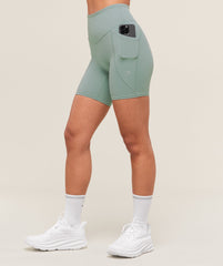 Running Pocket 6" Shorts Celeste Blue