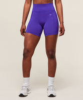 Energised Seamless Shorts Cobalt Purple