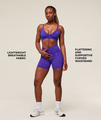 Energised Seamless Shorts Cobalt Purple