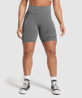 Strong Women Shorts Brushed Grey