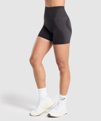 Blur Seamless Shorts Black/Asphalt Grey
