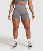 Flex Shorts Greyed Purple/White