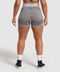 Flex Shorts Greyed Purple/White