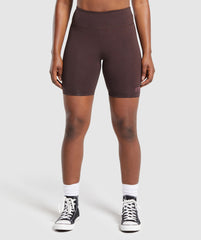 Lifting Logo Shorts Heritage Brown