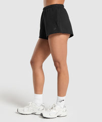 Fleece Shorts Black