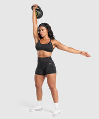 Adapt Camo Seamless Shorts Black/Asphalt Grey