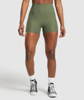Ribbed Shorts Core Olive