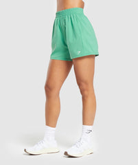 Woven Pocket Shorts Lagoon Green