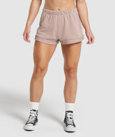 Lifting Loose Shorts Stone Pink