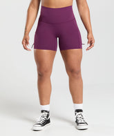 Legacy Logo Tight Shorts Magenta Purple