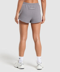 Fleece Shorts Medium Grey