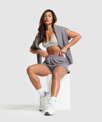 Fleece Shorts Medium Grey