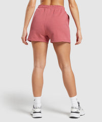 Rest Day Sweat Shorts Heritage Pink Marl