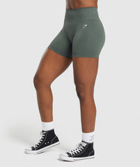 Adapt Fleck Seamless Shorts Slate Teal/Cargo Teal