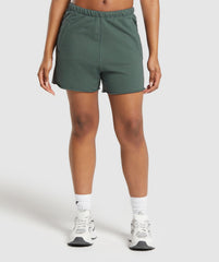 Tattoo Shorts Slate Teal