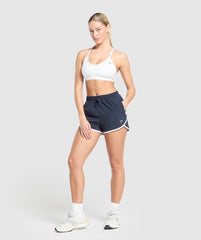 Training Contrast Loose Shorts 2.5" Heavy Blue