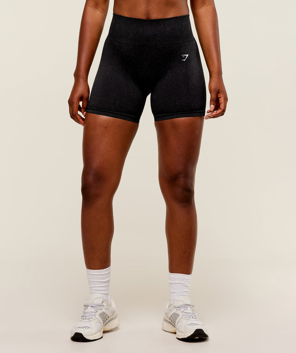 Adapt Fleck Seamless Shorts Black/Smokey Grey