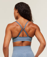 Lift Seamless Sports Bra Worn Blue/Peri Blue Marl