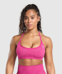 Adapt Fleck T-Back Bra Winning Pink/Sour Pink
