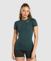 Vital T-Shirt Woodland Green Marl