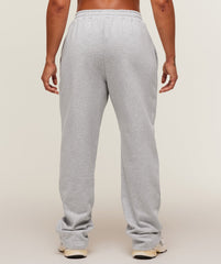 Training Fleece Straight Leg Short Pant Light Grey Core Marl