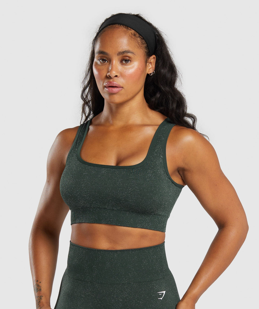 Adapt Fleck Sports Bra Victory Green/ Unit Green