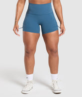 Legacy Logo Tight Shorts Success Blue