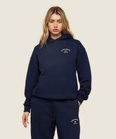 Phys Ed Graphic Hoodie Blue