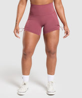 Legacy Logo Tight Shorts Washed Berry Pink
