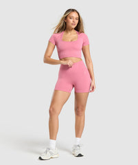 Corset Seamless Shorts Sunset Pink
