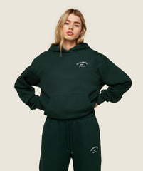 Phys Ed Graphic Hoodie Green