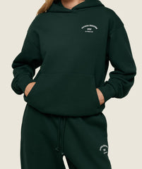 Phys Ed Graphic Hoodie Green