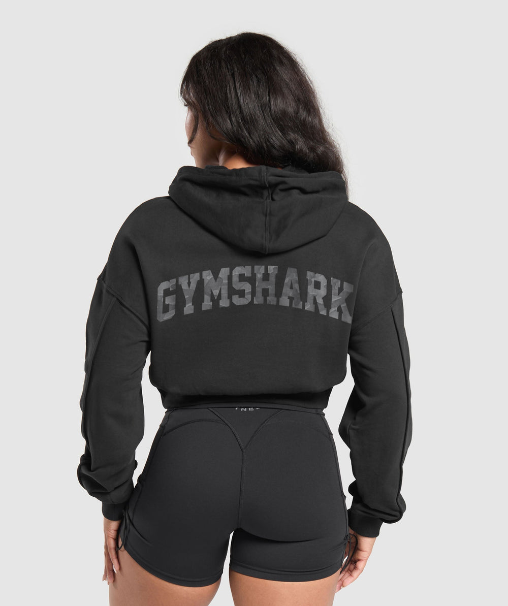 Adapt Camo Graphic Hoodie Black