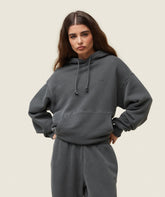 everywear Relaxed Hoodie Black