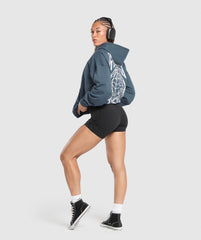 Strength In Numbers Hoodie Cargo Blue