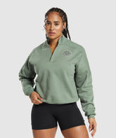 Legacy Oversized Sweatshirt Unit Green