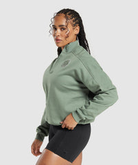 Legacy Oversized Sweatshirt Unit Green