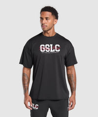 Script Graphic T-Shirt Black